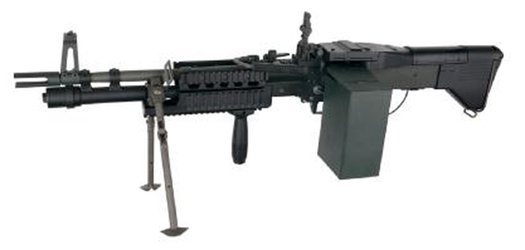 Страйкбольный пулемет ASG Мод. U.S. ORDNANCE M60E4/MK43 COMMANDO —  купить в Алматы у официального диллера | Доставка по Казахстану