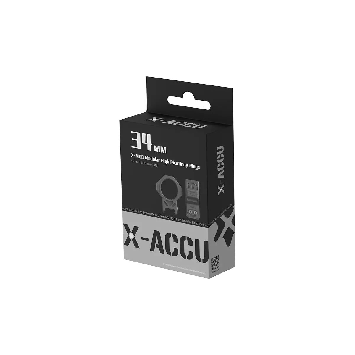 Кольца (2шт) для оптики VECTOR OPTICS Moд. X-MOD Алматы, Қазақстандағы оптикаға арналған