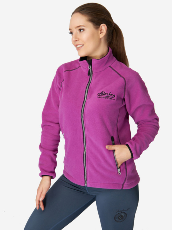 Куртка флисовая Alaskan Lady NorthWind фуксия — куртки, жилеты, маскировочные костюмы, одежда для рыбалки и охоты | KORGAN Казахстан