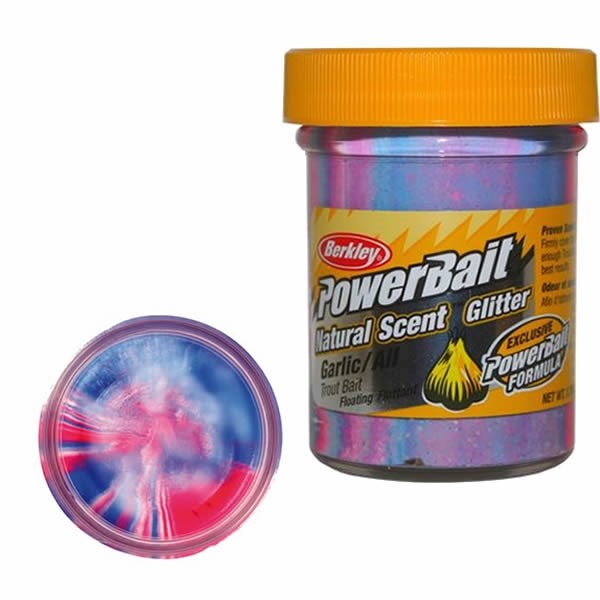 Паста BERKLEY POWERBAIT NATURAL GLITTER TROUT BAIT — приманка, снасти и аксессуары для рыбалки | Алматы, Казахстан