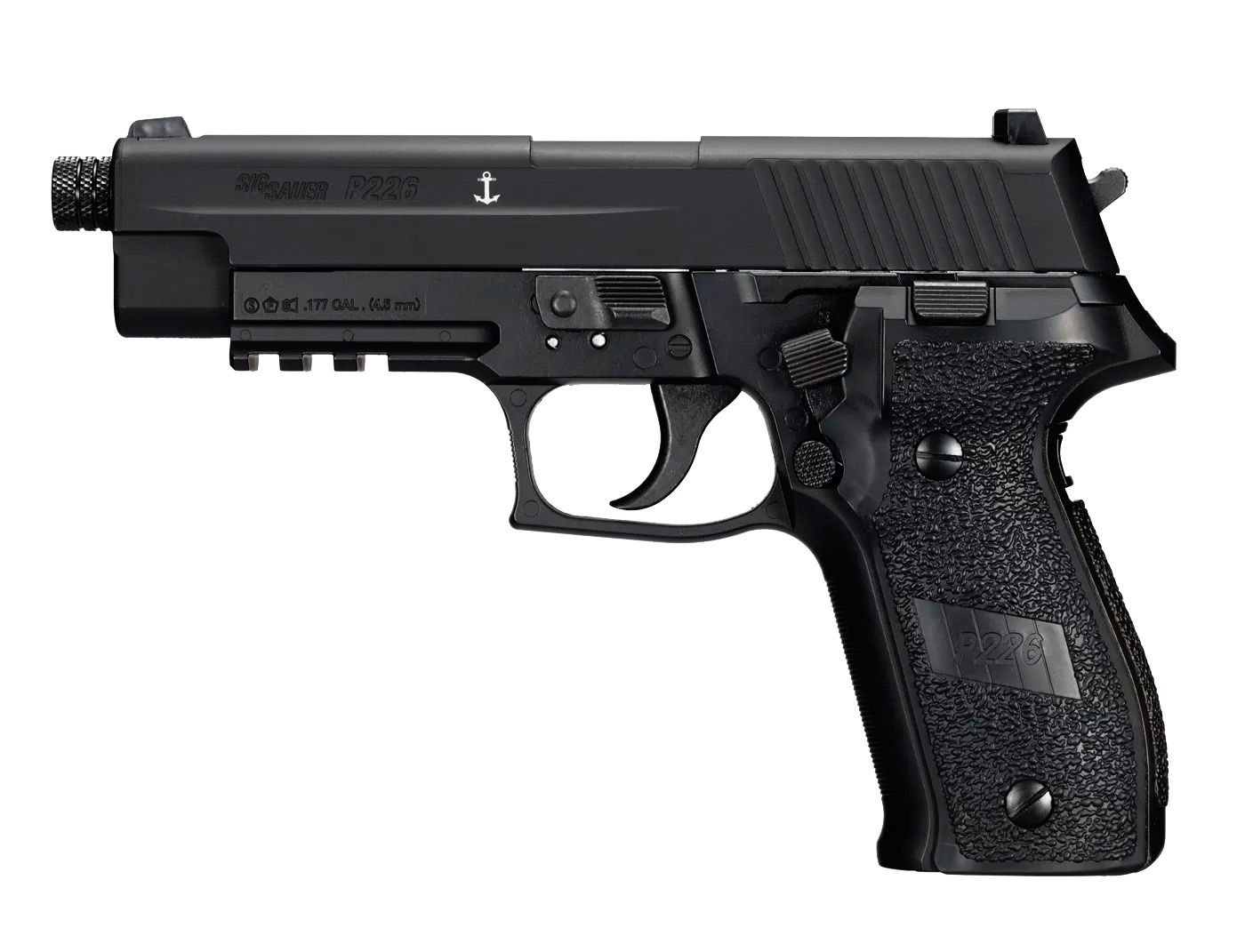 Фото Пневматический пистолет SIG-SAUER Мод. P226 ASP BLOWBACK BLACK — пневматический пистолет купить в Алматы