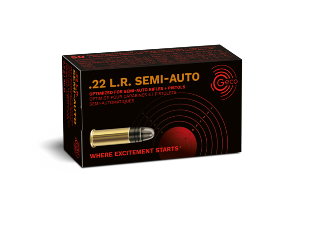 Купить Патрон для нарезного оружия GECO (.22 l.r.) Semi-Auto (40grs)(2,6г) в Алматы | Казахстан | Корган Центр