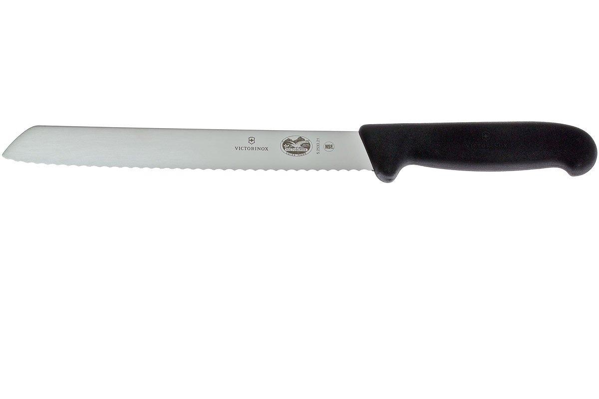 Кухонный нож VICTORINOX Мод. FIBROX BREAD SERRATED #5.2533.21 для кухни в Алматы, Казахстан