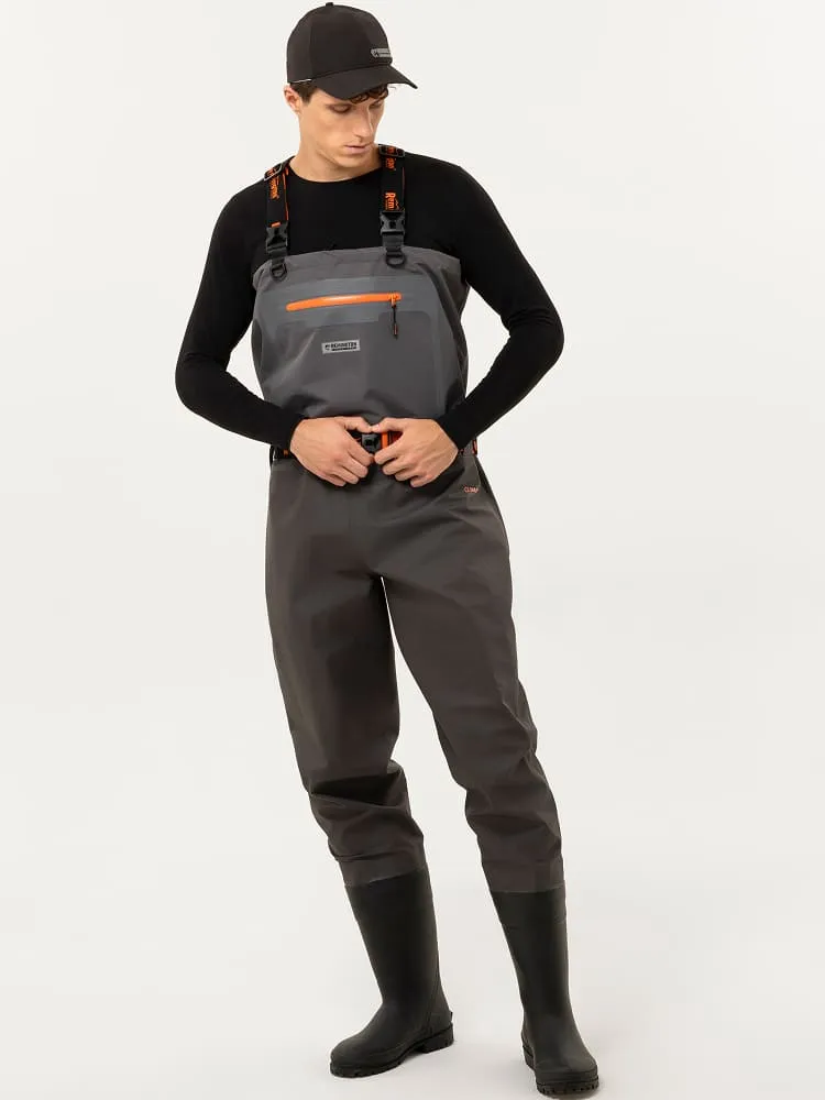 Вейдерсы Remington Fishing with boots Royal Fish II Grey/Black — технические характеристики, материалы и назначение | KORGAN