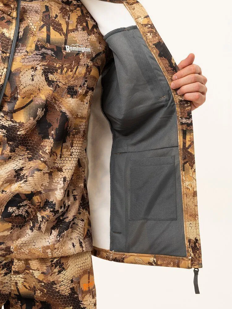 Толстовка Remington Polar Dream FIT Yellow Waterfowl Honeycombs — одежда для охоты, рыбалки, туризма и города | KORGAN.KZ