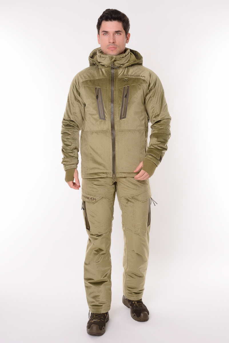 Костюм демисезонный  TRITON "CRAFT PRO -15°C" (тк.вилтекс)(хаки) — куртки, жилеты, маскировочные костюмы, одежда для рыбалки и охоты | KORGAN Казахстан