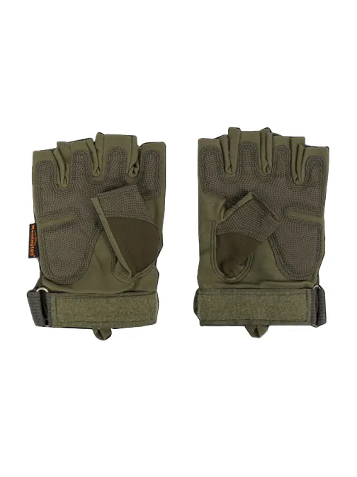 Перчатки Remington Tactical Gloves Half Finger Gloves Army Green — технические характеристики, материалы и назначение | KORGAN