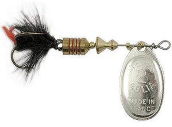 Блесна MEPPS AGLIA MOUCHE (silver black fly) — купить Вертушки в Алматы | KORGAN