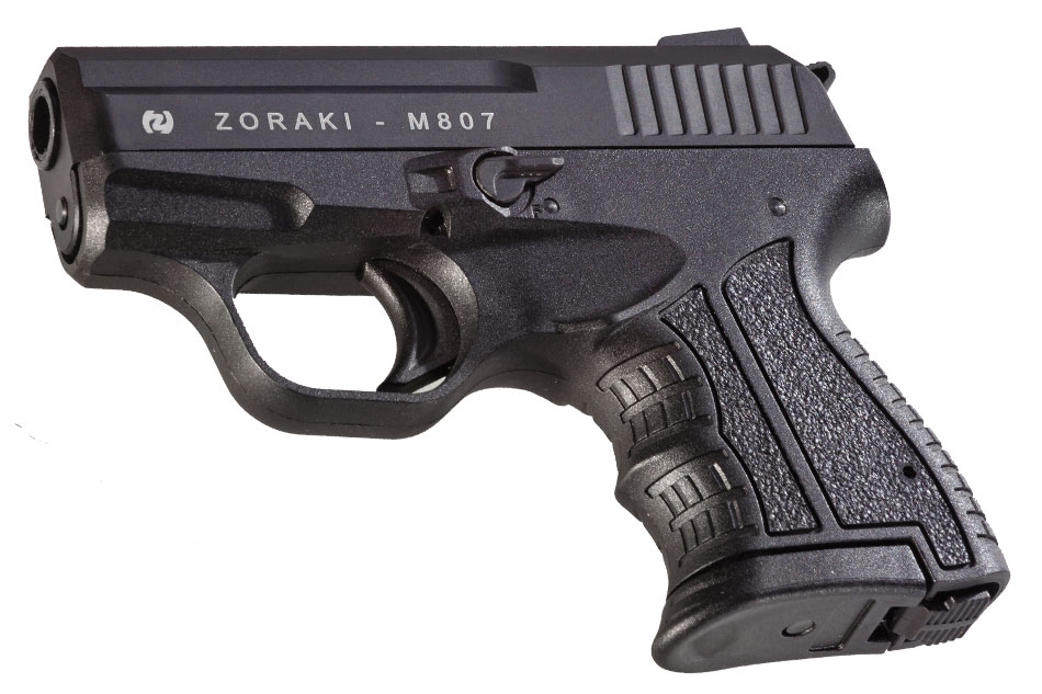 Газовый пистолет ZORAKI Мод. M807-TD BLACK (к.-бр: 8мм P.A.)(7-зарядный) — купить газовые пистолеты в Алматы | Доставка по Казахстану