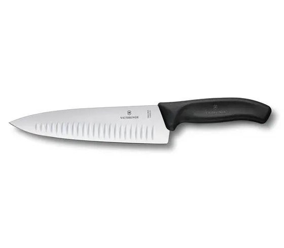 Кухонный нож VICTORINOX Мод. SWISS CLASSIC CARVING EXTRA WIDE FLUTED #6.8083.20 для кухни в Алматы, Казахстан