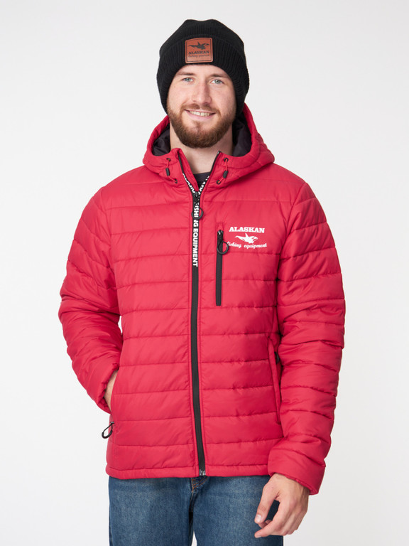 Куртка Alaskan Juneau Red утепл.стеганая — куртки, жилеты, маскировочные костюмы, одежда для рыбалки и охоты | KORGAN Казахстан