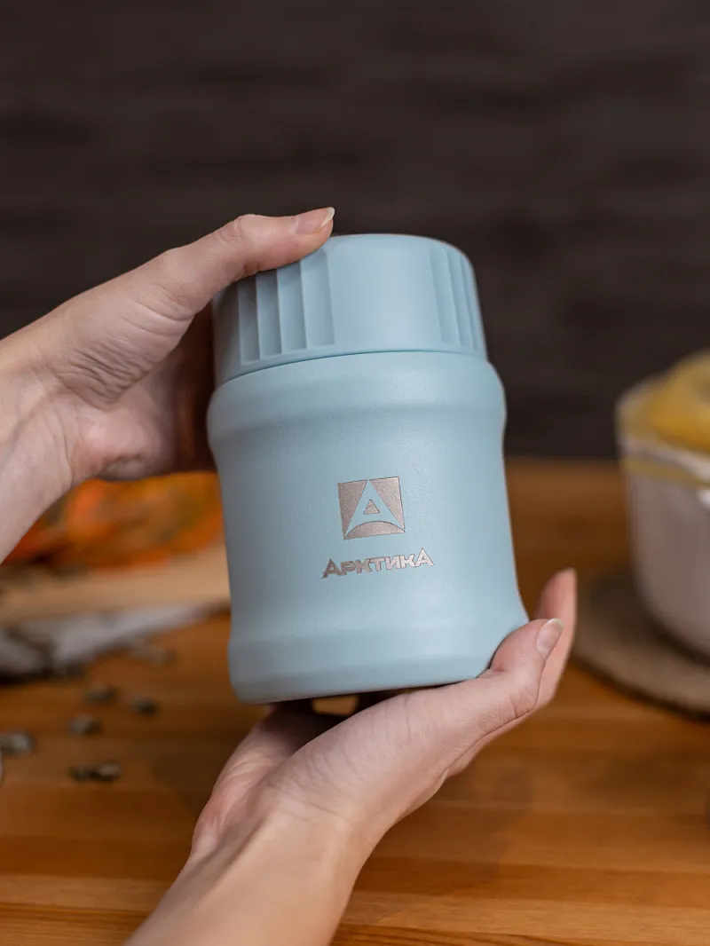 Термос АRСTIСA FOOD для еды вакуумный, бытовой — качественный термос для походов, туризма и активного отдыха