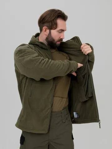 Джемпер Remington Cold-proof Tactical Fleece Army Green — одежда для охоты, рыбалки, туризма и города | KORGAN.KZ