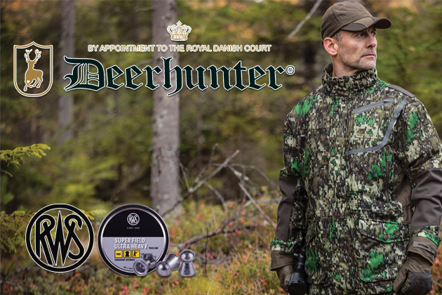 Новое поступление одежды DEERHUNTER и пулек RWS