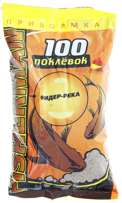 Прикормка летняя 100 ПОКЛЕВОК (Fisherman фидер-река)(900г.) — приманка, снасти и аксессуары для рыбалки | Алматы, Казахстан