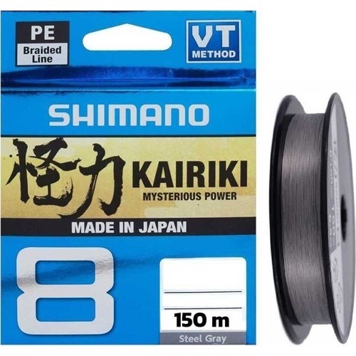Шнур SHIMANO KAIRIKI 8 STEEL GREY — рыболовная леска, снасти и аксессуары | Алматы, Казахстан