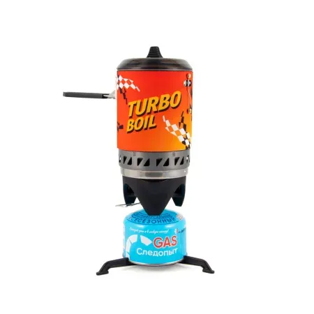 Газовая система приготовления пищи СЛЕДОПЫТ - FORZA TURBO BOIL, — туристическая газовая плитка или лампа в Алматы