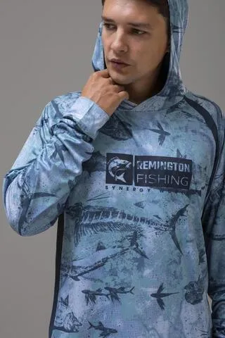 Футболка (джерси)  Remington Fishing Вreeze Вlue — одежда для охоты, рыбалки, туризма и города | KORGAN.KZ