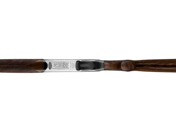 Гладкоствольное ружье BENELLI Мод. 828U SILVER WOOD P-COMFORT POWERBORE CRIO (двуствольное) калибра 20/76 — детальное фото