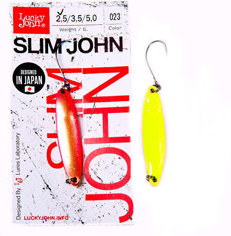 Блесна LUCKY JOHN Мод. SLIM JOHN 023 — купить  в Алматы | KORGAN