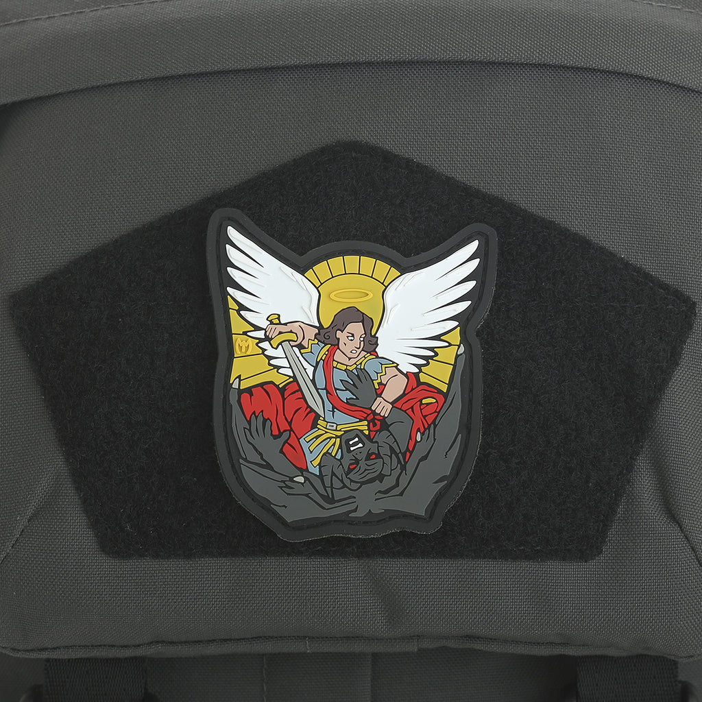 Патч (нашивка) MAXPEDITION Мод. SAINT MICHAEL - FULL COLOR — технические характеристики, материалы и назначение | KORGAN