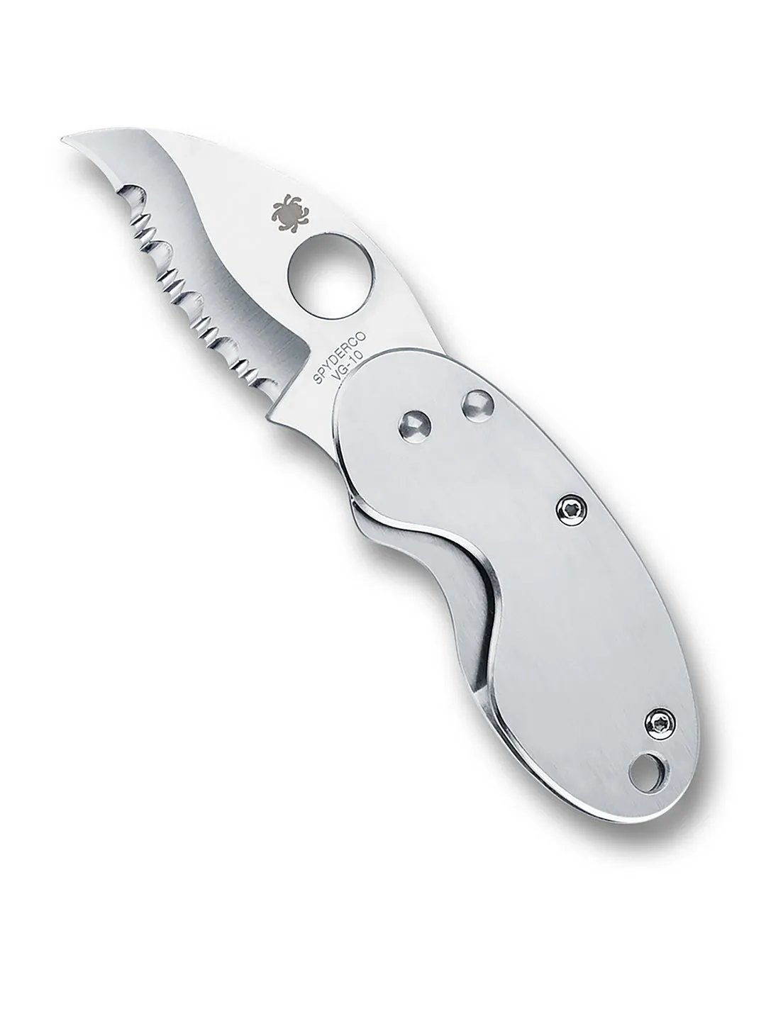 Купить Складной нож SPYDERCO Мод. CRICKET SS в Алматы — магазин Korgan Center | Казахстан | Доставка во все регионы