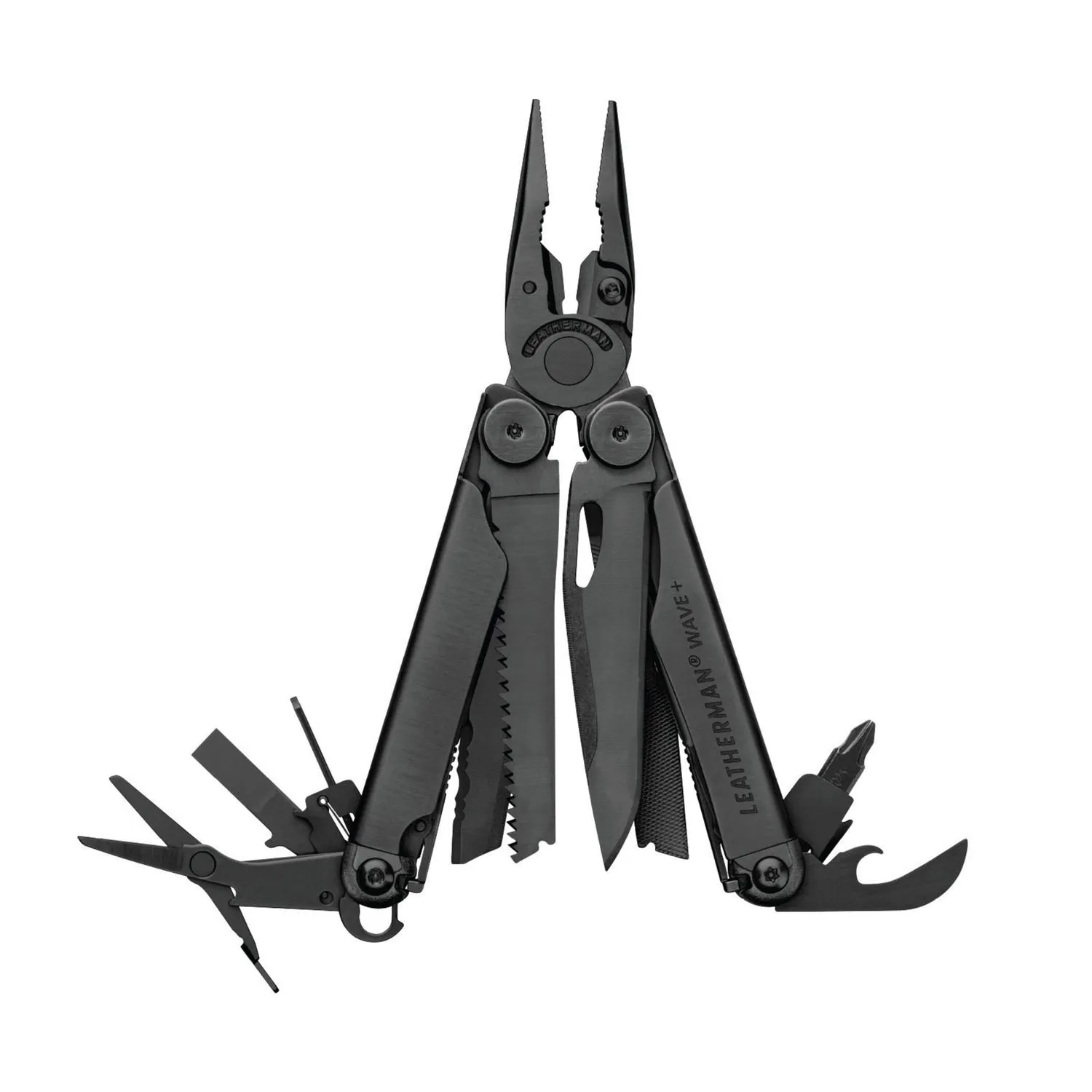 Мультиинструмент LEATHERMAN Мод. WAVE+ BLACK для охоты и туризма в Алматы, Казахстан