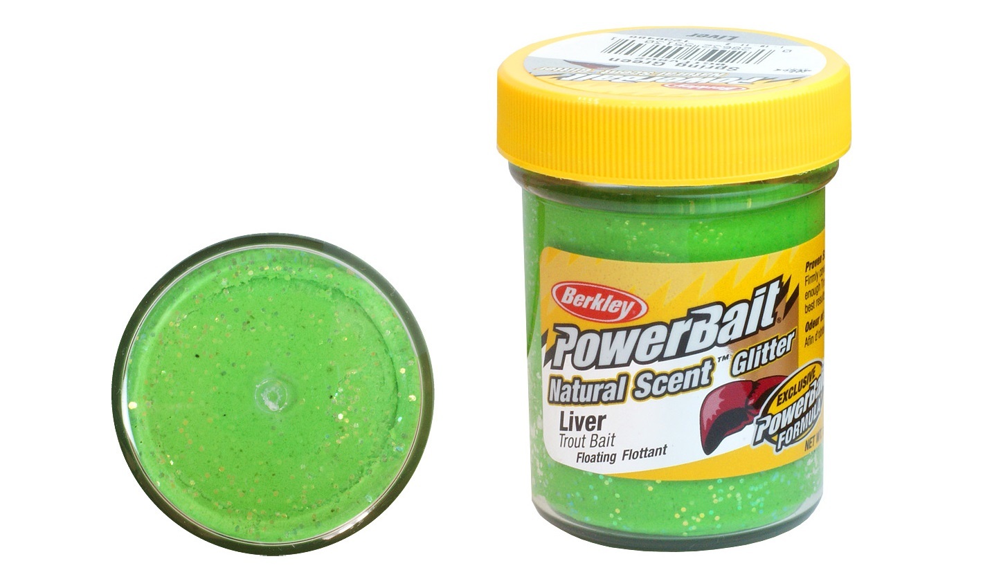 Паста BERKLEY POWERBAIT NATURAL GLITTER TROUT BAIT — приманка, снасти и аксессуары для рыбалки | Алматы, Казахстан