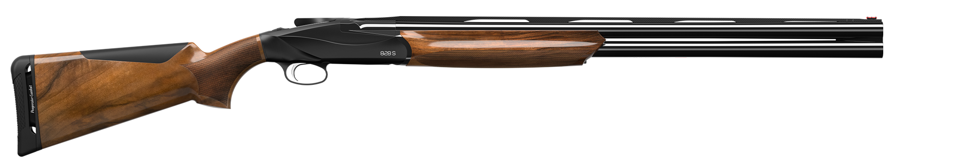 Гладкоствольное ружье BENELLI Мод. 828S A.I. BLACK WOOD P-COMFORT CRIO  (двуствольное) калибра 12/76 — детальное фото