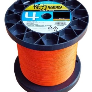 Шнур SHIMANO KAIRIKI 4 HI-VIS ORANGE — рыболовная леска, снасти и аксессуары | Алматы, Казахстан