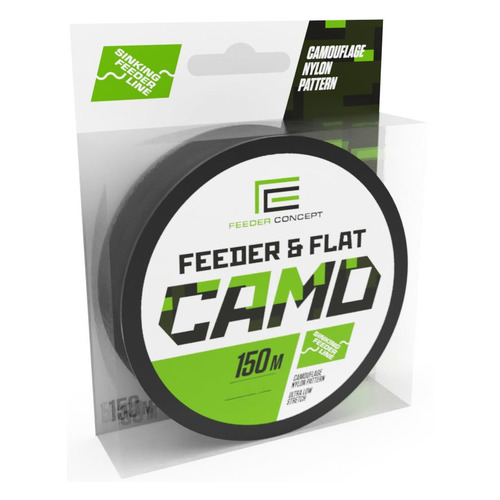 Леска FEEDER CONCEPT FEEDER&FLAT CAMO — рыболовная леска, снасти и аксессуары | Алматы, Казахстан