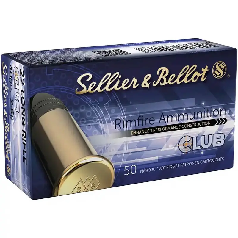 Купить Патрон для нарезного оружия S&B (.22 l.r.)(CLUB)(40grs)(2,6г) в Алматы | Казахстан | Корган Центр