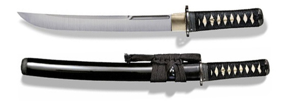 Японский меч COLD STEEL Мод. WARRIOR O TANTO для коллекционирования в Алматы, Казахстан