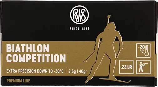 Купить Патрон для нарезного оружия RWS (.22 l.r.) Premium Biathlon Competition (40grs)(2,6г) в Алматы | Казахстан | Корган Центр