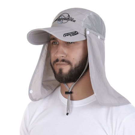 Кепка складная с защитой лица и шеи Aquatic КА-15СС — головной убор для рыбалки, охоты и туризма | KORGAN.KZ