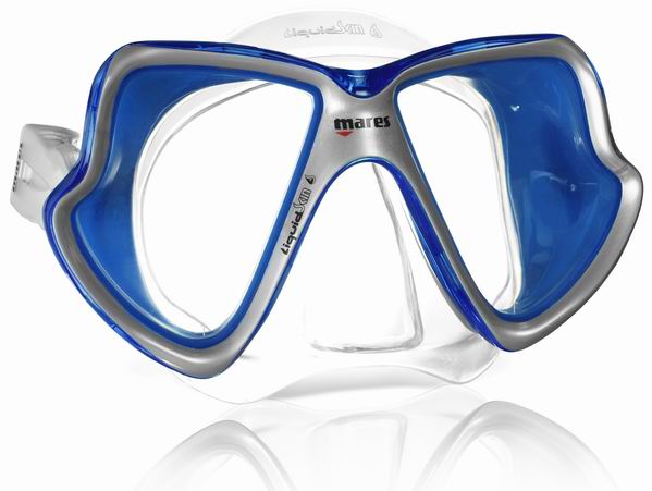 Маска MARES Мод. X-VISION-MID-LIQUIDSKIN CLEAR/BLUE/BLUE — рыболовные и охотничьи товары в Алматы | KORGAN.KZ