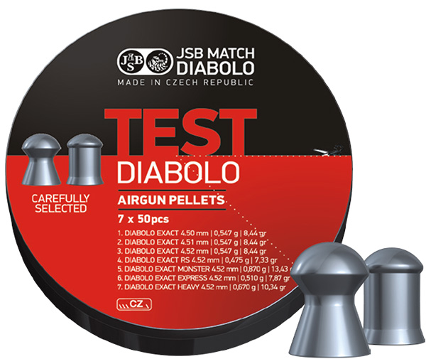 Пульки JSB Мод. DIABOLO EXACT TEST купить в Алматы | Магазин Корган Центр