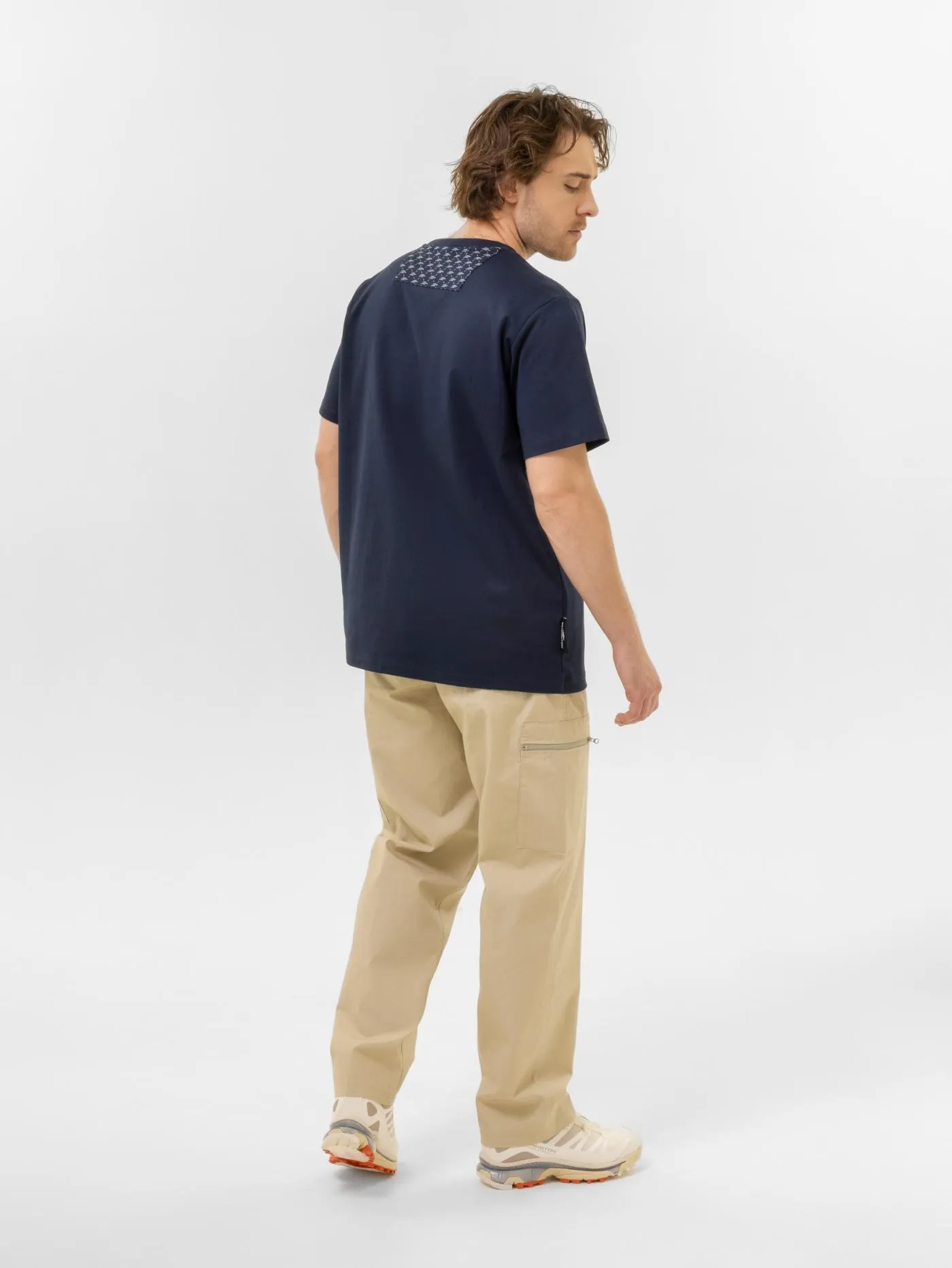 Футболка мужская Remington Casual Logo Dark Blue — одежда для охоты, рыбалки, туризма и города | KORGAN.KZ