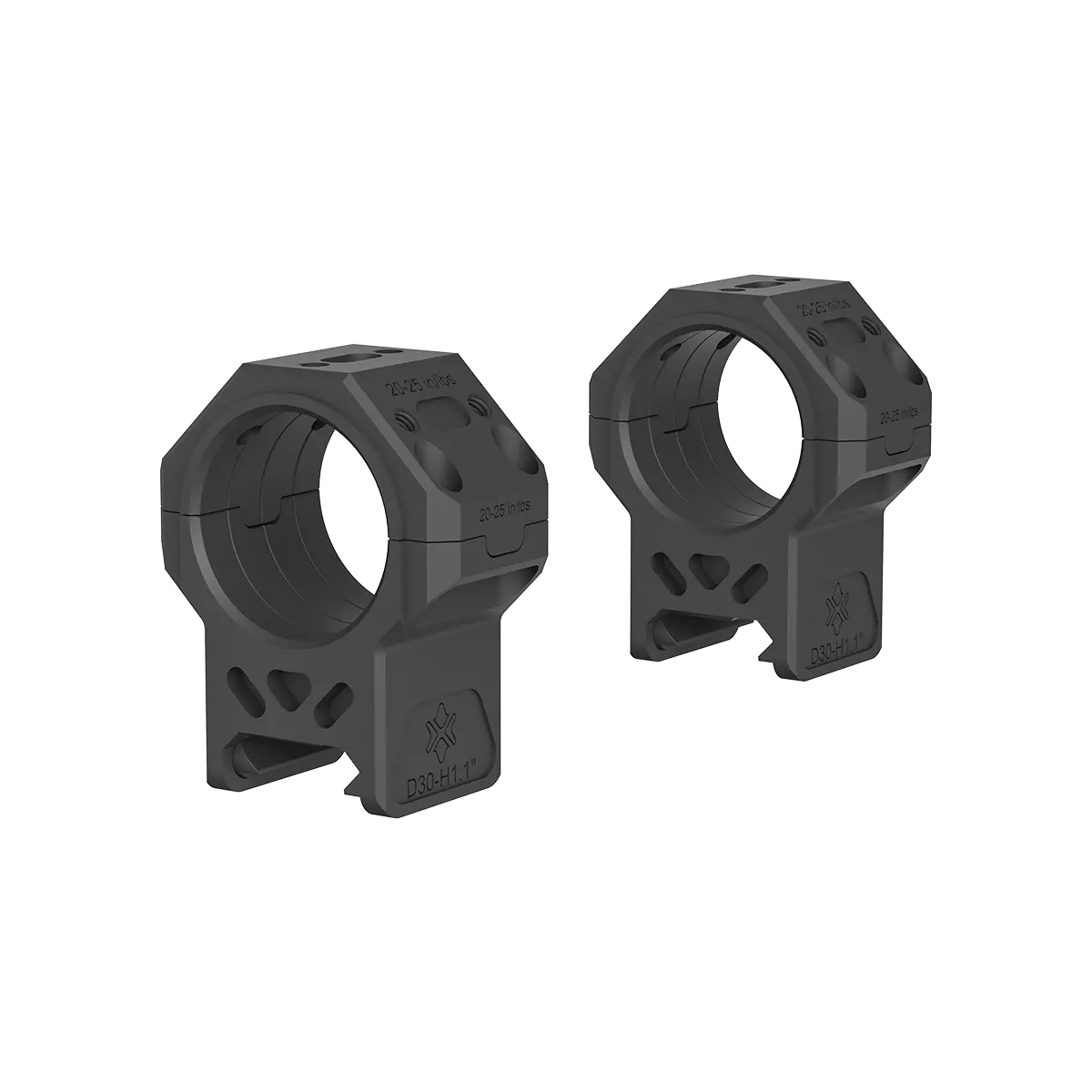Кольца (2шт) для оптики VECTOR OPTICS Moд. X-MOD Алматы, Қазақстандағы оптикаға арналған