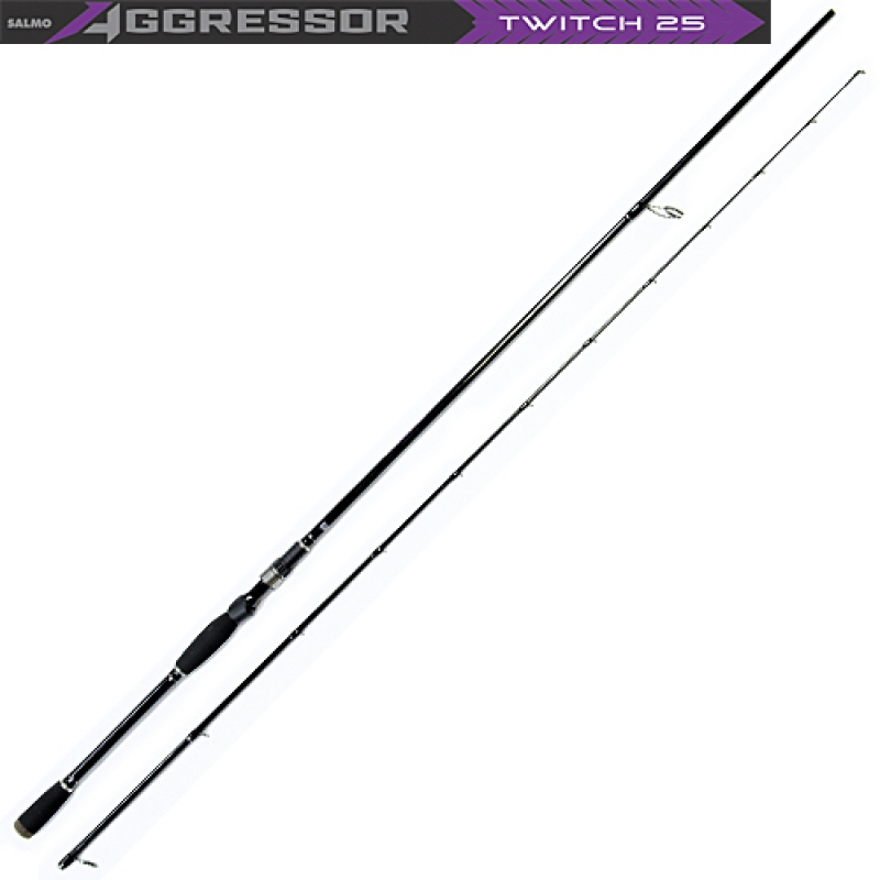 Удилище штекерное SALMO Мод. AGGRESSOR TWITCH 25 — штекерное удилище для профессиональной рыбалки | Алматы, Казахстан