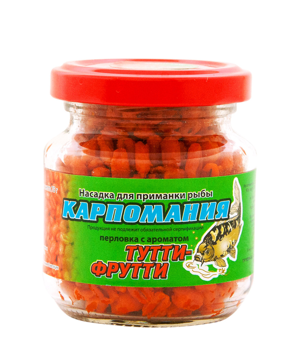 Перловка КАРПОМАНИЯ (оранж.с аром.туттифрутти)(75г.) — приманка, снасти и аксессуары для рыбалки | Алматы, Казахстан