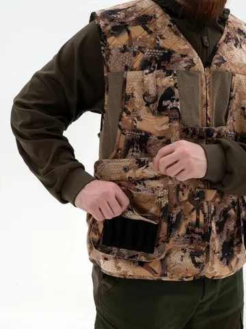 Жилет разгрузочный Remington Easy Hunting Yellow Waterfowl Honeycombs для рыбалки и охоты в Алматы, Казахстан