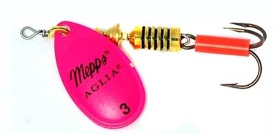 Блесна MEPPS AGLIA FLUO (pink) — купить Вертушки в Алматы | KORGAN