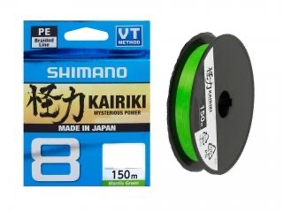 Шнур SHIMANO KAIRIKI 8 MANTIS GREEN — рыболовная леска, снасти и аксессуары | Алматы, Казахстан