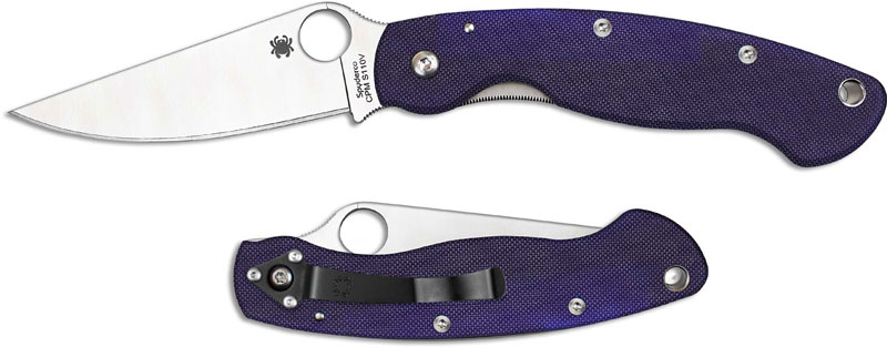 Купить Складной нож SPYDERCO Мод. MILITARY в Алматы — магазин Korgan Center | Казахстан | Доставка во все регионы