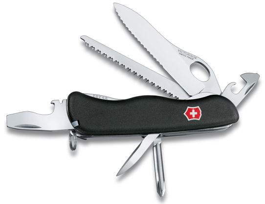 Купить Складной нож VICTORINOX Мод. TRAILMASTER BLACK в Алматы — магазин Korgan Center | Казахстан | Доставка во все регионы