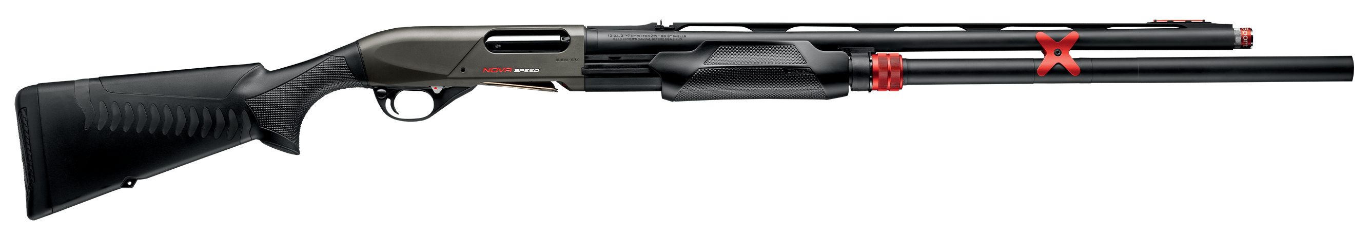 Гладкоствольное ружье BENELLI Moд. NOVA SPEED COMFORTECH-3  (помповое) калибра 12/76 — детальное фото