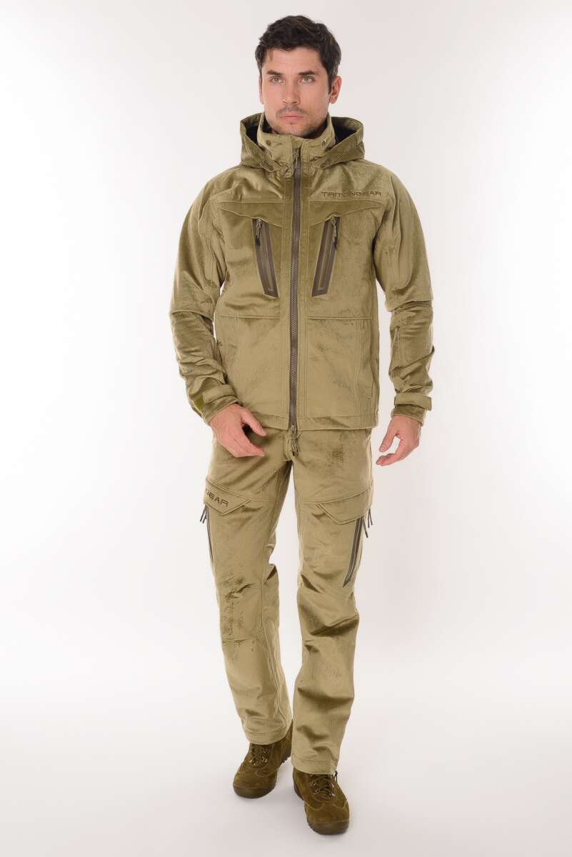 Костюм демисезонный  TRITON "CRAFT Pro -5°C" (тк.вилтекс)(хаки) — куртки, жилеты, маскировочные костюмы, одежда для рыбалки и охоты | KORGAN Казахстан