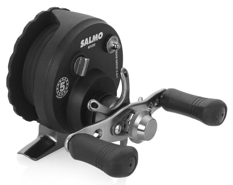 Катушка мультипликаторная SALMO Мод. CARBON 60 — катушка для зимней рыбалки и подлёдной ловли | Алматы, Казахстан