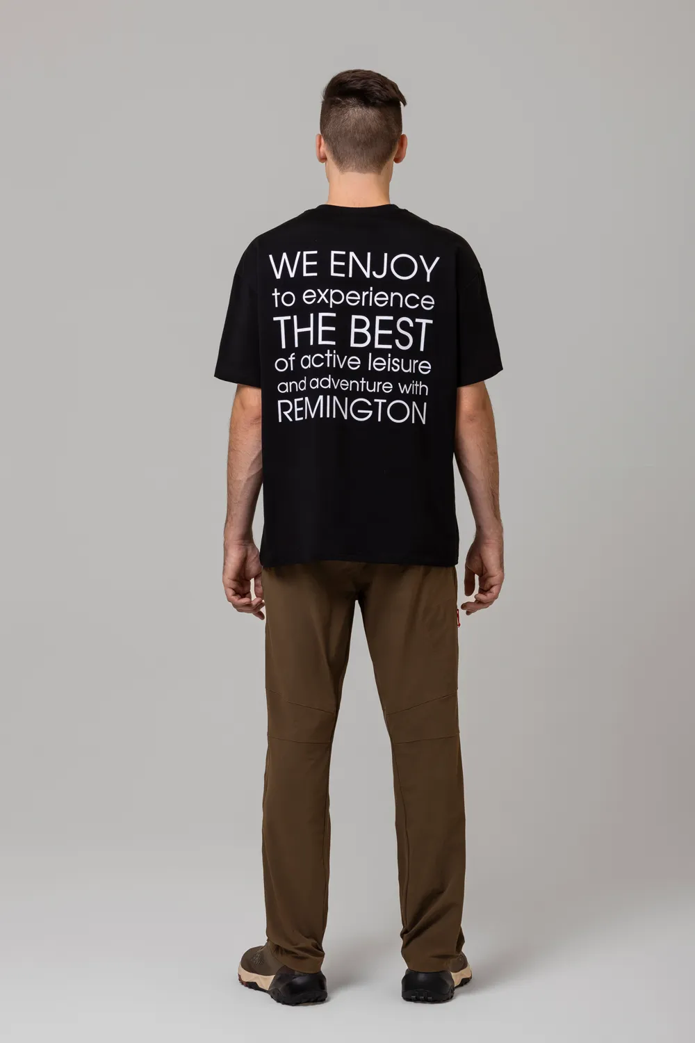 Футболка Remington Enjoy Black — одежда для охоты, рыбалки, туризма и города | KORGAN.KZ
